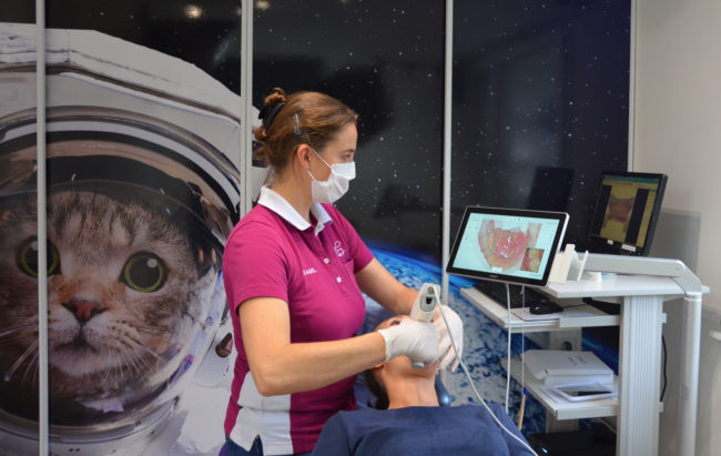 Empreinte numérique appareil dentaire