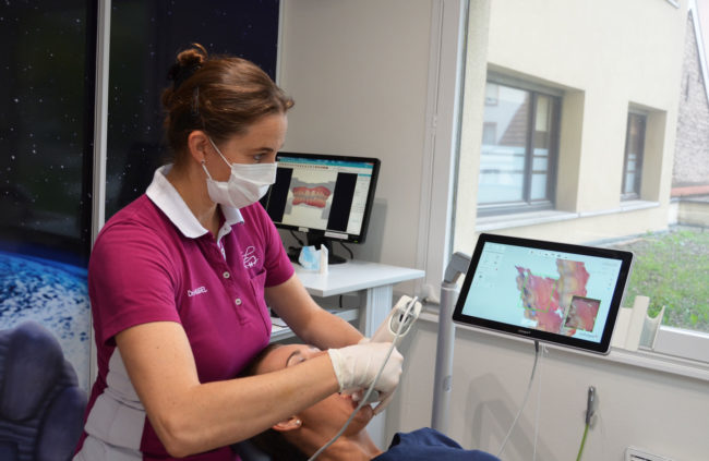 Empreinte numérique appareil dentaire Strasbourg